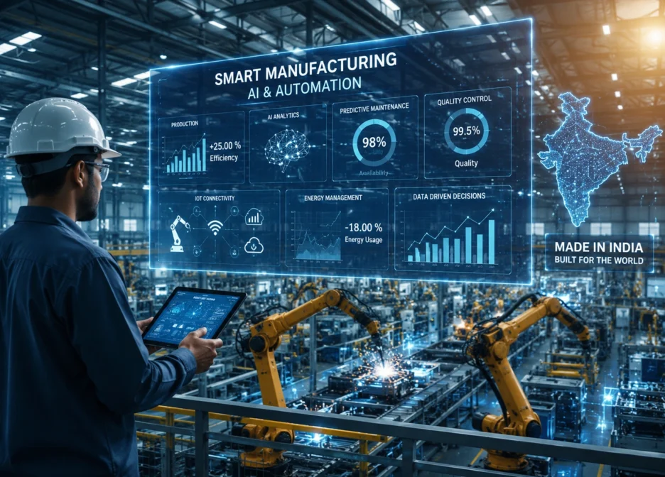 The Future of Smart Manufacturing in India: Driving Efficiency with AI & Automation